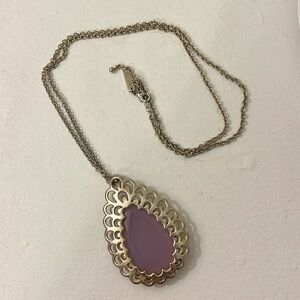 Kendra Scott Vintage Newton Necklace in Lilac